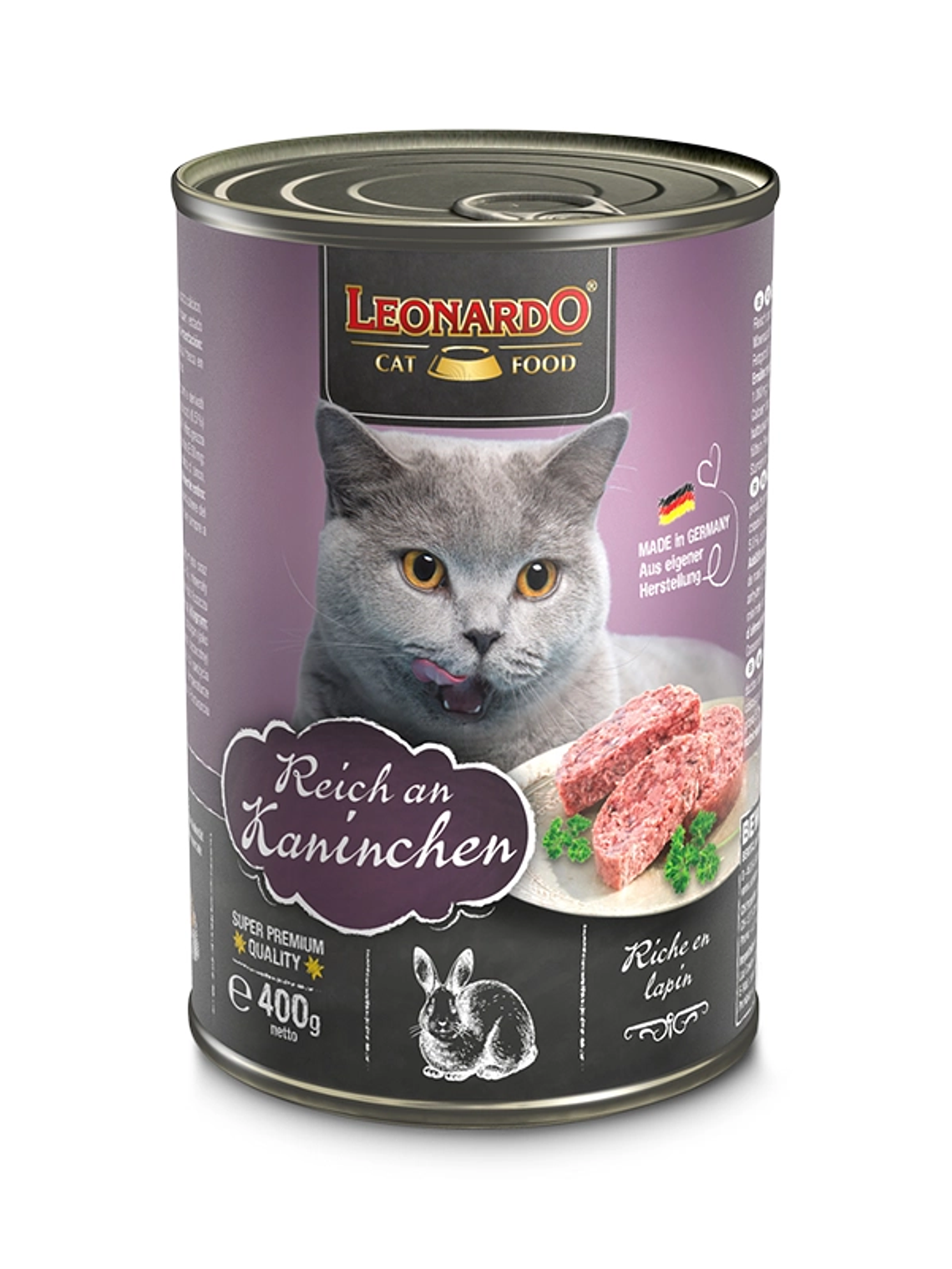 LEONARDO LATA CONEJO 400 GRS  1