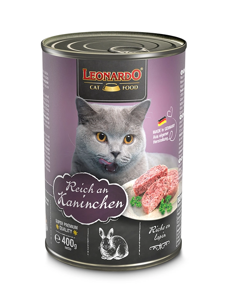 LEONARDO LATA CONEJO 400 GRS  1