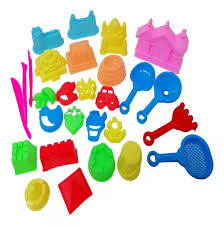 ARENA MÁGICA HAPPY COLORS 350 grs + 4 MOLDES EN POTE 4