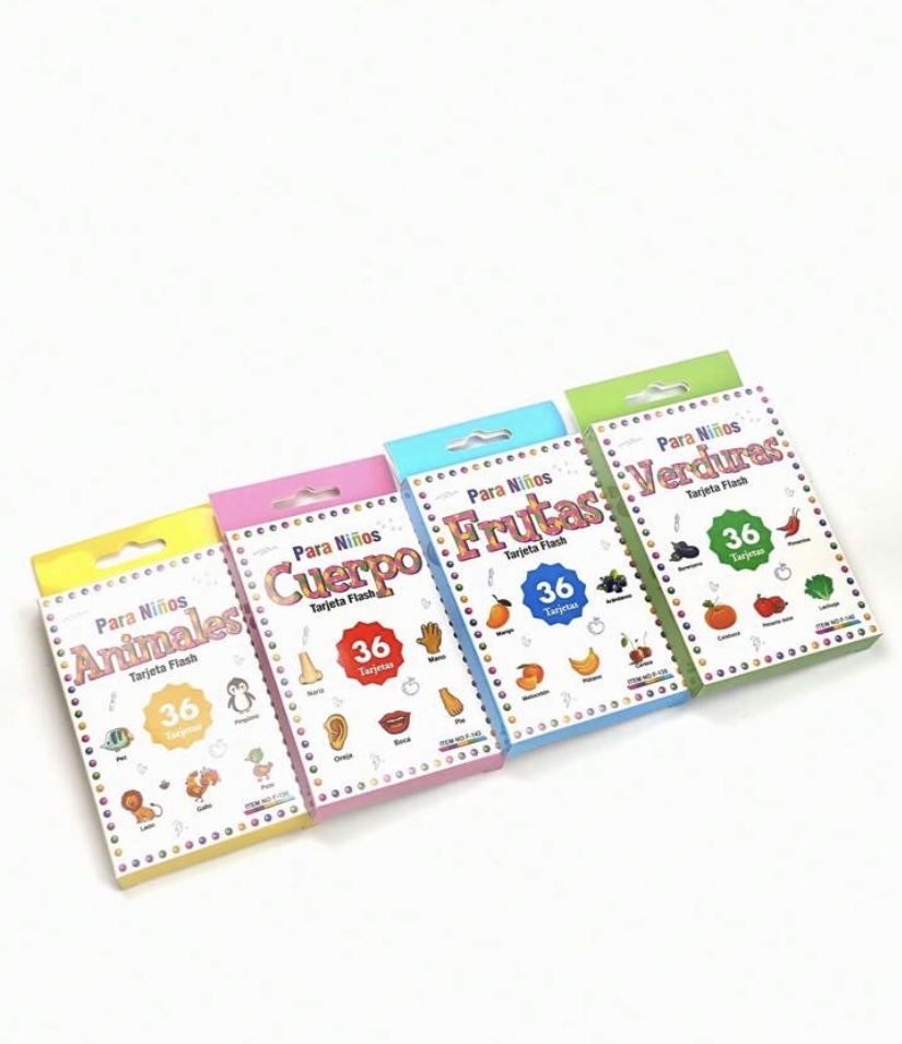 FLASH CARDS TARJETAS DE LAS VERDURAS (36 LÁMINAS) 3