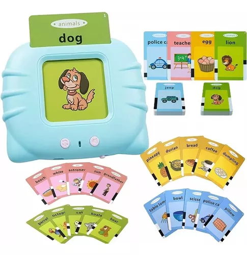 MÁQUINA DE APRENDIZAJE DE NGLÉS CON CARGA USB, 200 LÁMINAS 2