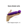 Vibrador varita cabeza flexible 