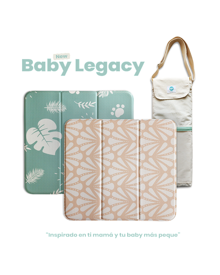 Playmat & Mudador impermeable Baby Legacy, 60 x 57 cm