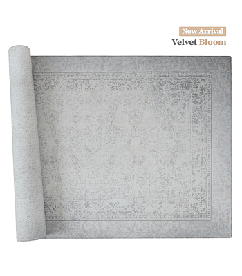 NUEVO Alfombra para bebe antigolpe, playmat Velvet Bloom, 140 x 210 cm