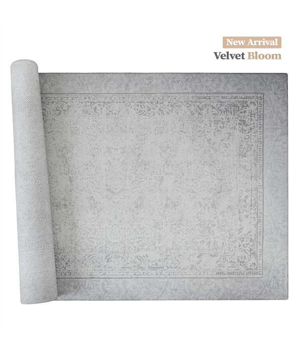 NUEVO Alfombra para bebe antigolpe, playmat Velvet Bloom, 140 x 210 cm