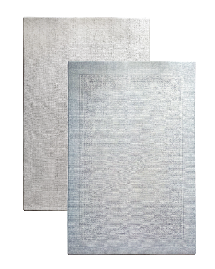 Alfombra para bebe antigolpe, Playmat Velvet Bloom, 140 x 210 cm