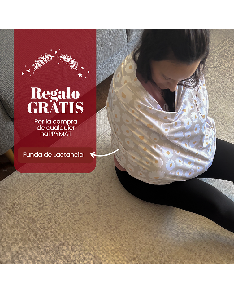 Funda de lactancia multiuso, regalo GRATIS exclusivo por la compra de un playmat Happymat