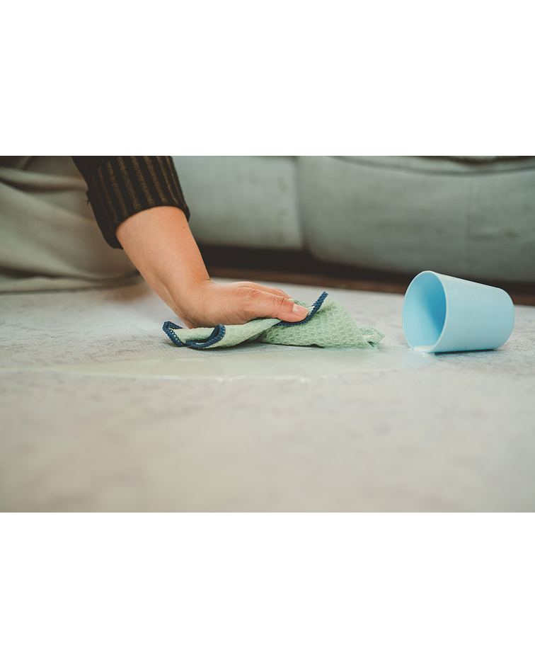 Alfombra para bebe antigolpe, Playmat Velvet Bloom, 140 x 210 cm