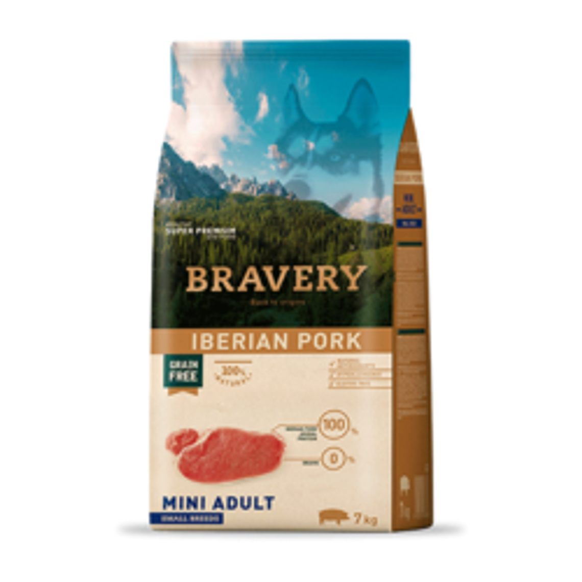 Bravery Iberian Pork Mini Adulto Small Breeds 2 Kg 1