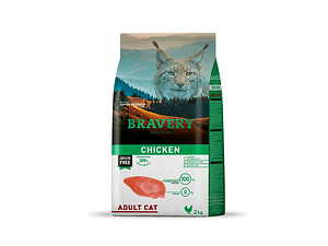 Bravery Chicken Adulto Gato 2 Kg