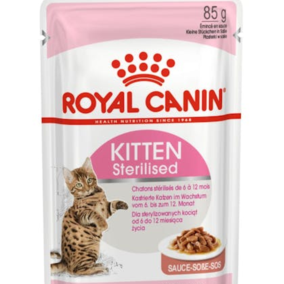 Royal Canin Kitten Esterilizado Pouch 1