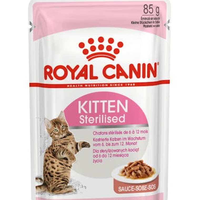 Royal Canin Kitten Esterilizado Pouch 1
