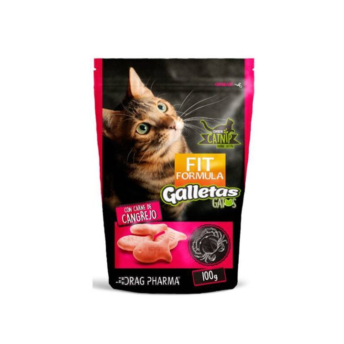 Fit Formula Galletas Gato Carne Cangrejo 1