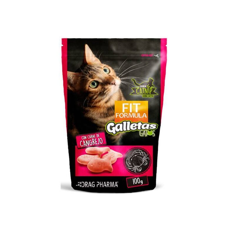 Fit Formula Galletas Gato Carne Cangrejo 1
