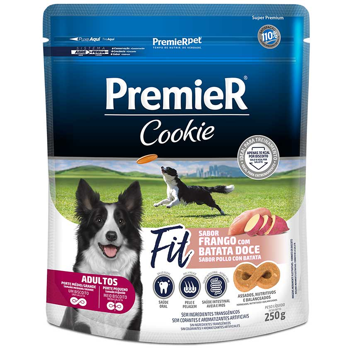 Premier Cookie Adultos Fit Pollo y Papa 250 Grs 1
