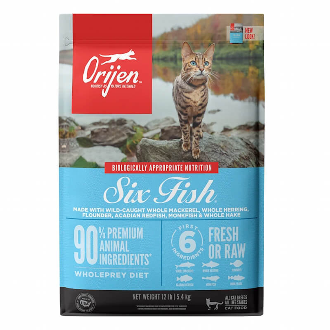Orijen Six Fish Gato 1.8 Kg 1