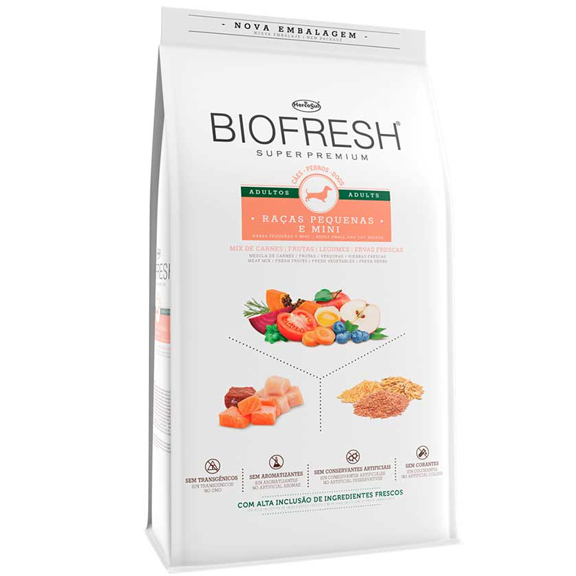 Biofresh Perros Adultos Raza Pequeña 3 Kg 1