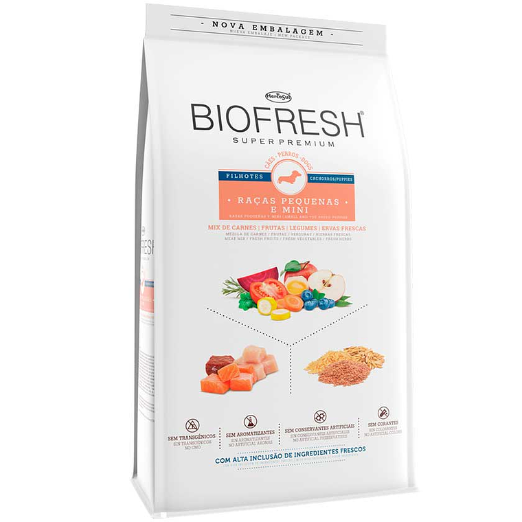 Biofresh Perros Cachorros Raza Pequeña 3 Kg 1