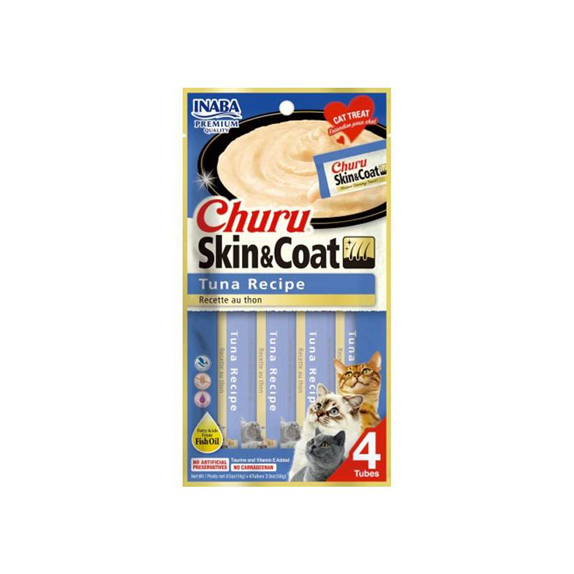 Churu Skin And Coat Para Gato De Atun 1