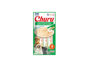 Churu Gato De Atun Con Pollo 4 Tubos