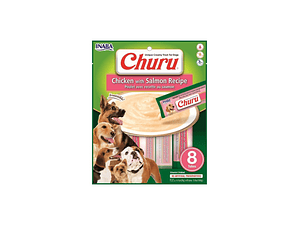 Churu Perro De Pollo Con Salmon 8 Tubos