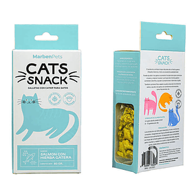 Cats Snack Galleta Salmon Con Hierba Gatera