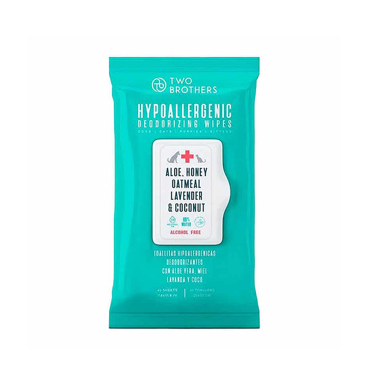 Two Brothers - Hypoallergenic Wipes 40 P 1
