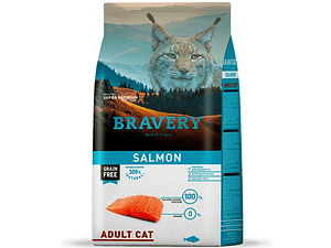 Bravery Salmon Adulto Gato 7 Kg
