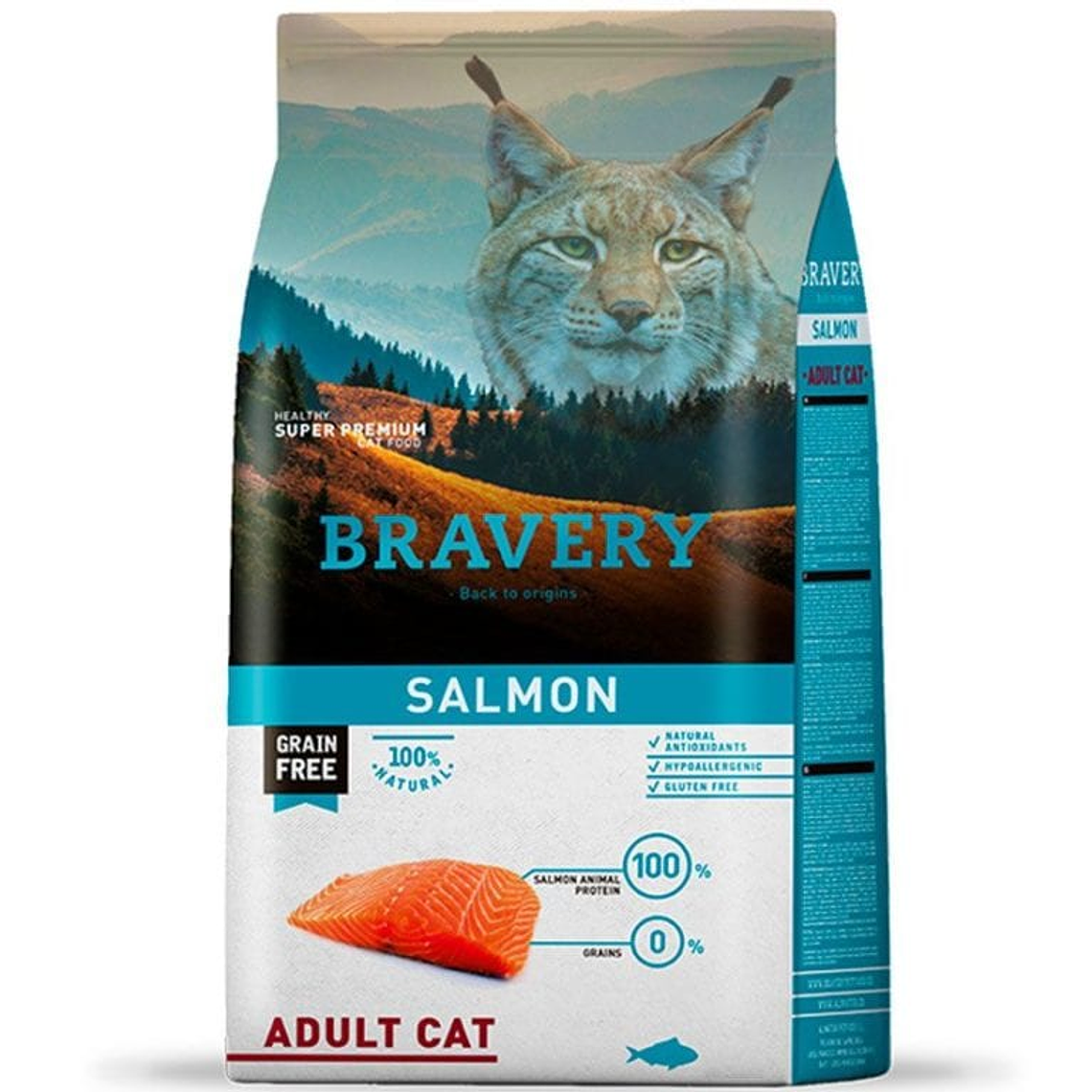 Bravery Salmon Adulto Gato 7 Kg 1