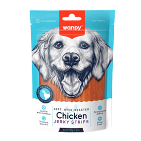 Wanpy "Jerky Strips" Pollo 100 Gr