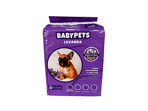 Sabanilla Babypets Lavanda 50 pads