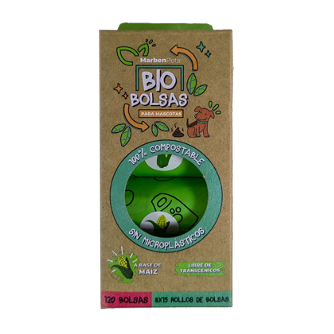Bio bolsas marben pets x8 1