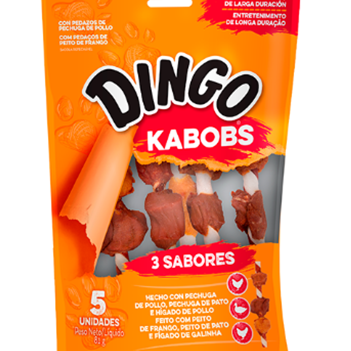 Dingo Triple Flavor Kabob 5 Pk 1