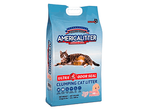 Arena America Litter Odor Seal Talco de Bebe 15 Kg