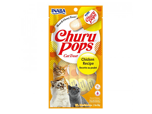 Churu Pops Gato Pollo 4 tubos