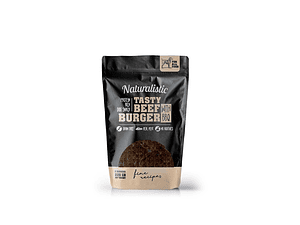 Naturalistic Tasty Beef Burger with BBQ 220 Gr