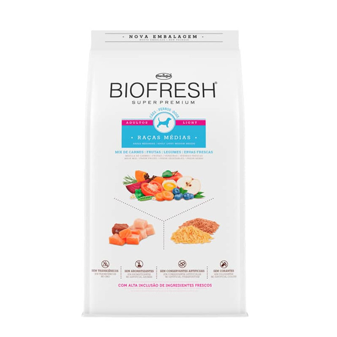 Biofresh Light Perros Adultos Raza Mediana 3 Kg 1