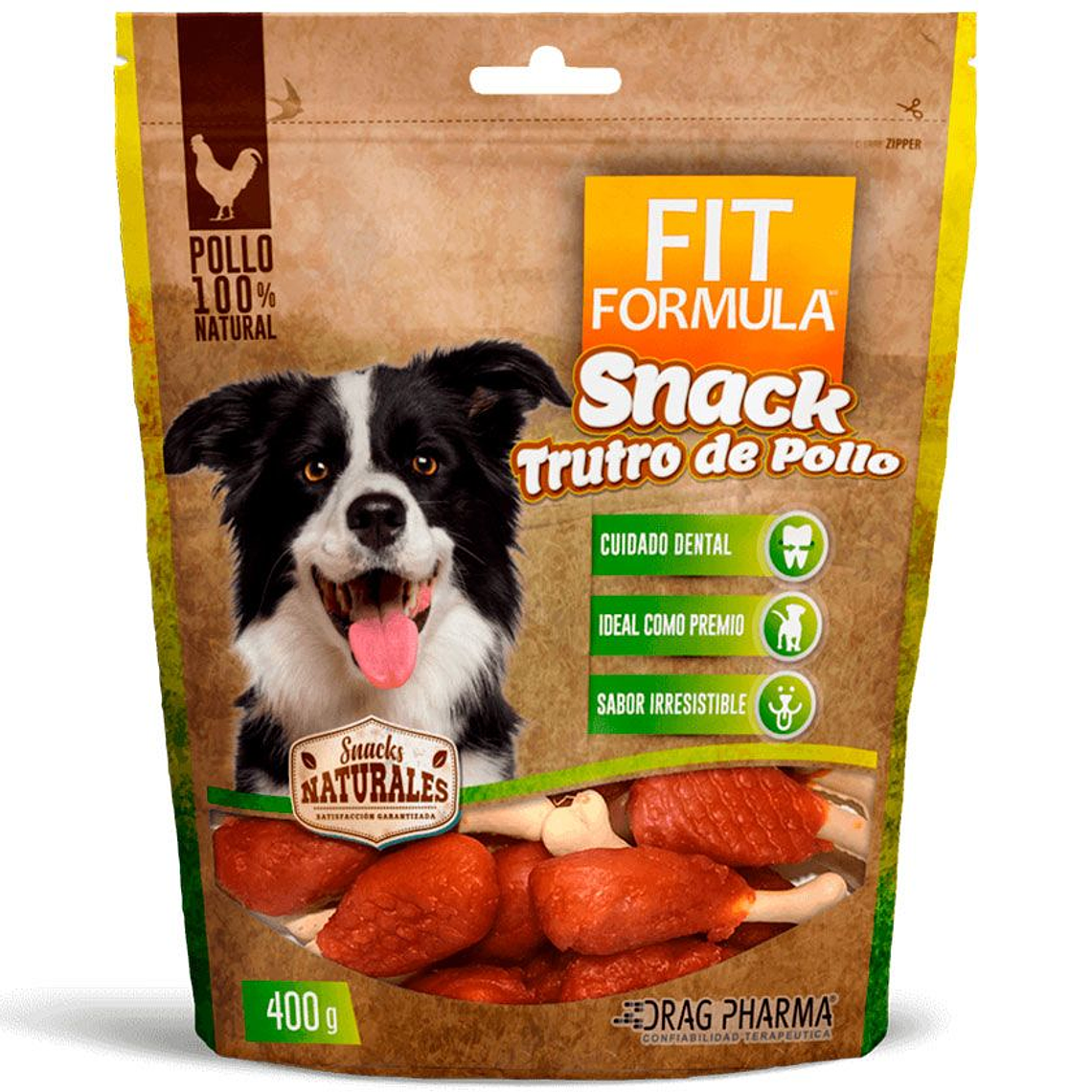 Fit Formula Snack Trutro de Pollo 400 Gr 1
