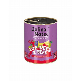 DOLINA SUPERFOOD ROE DEER AND BEEF 400 GRS