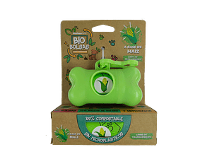 Dispensador y 2 Rollos de Bolsas Marben Pets