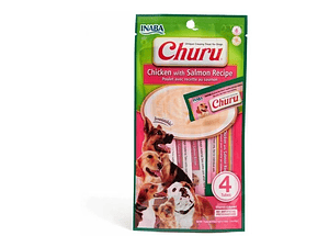 Churu Perro Pollo Con Salmon 4 Tubos