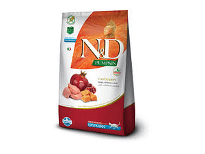 NyD Pumpkin Feline Castrado Frango 1.5 Kg