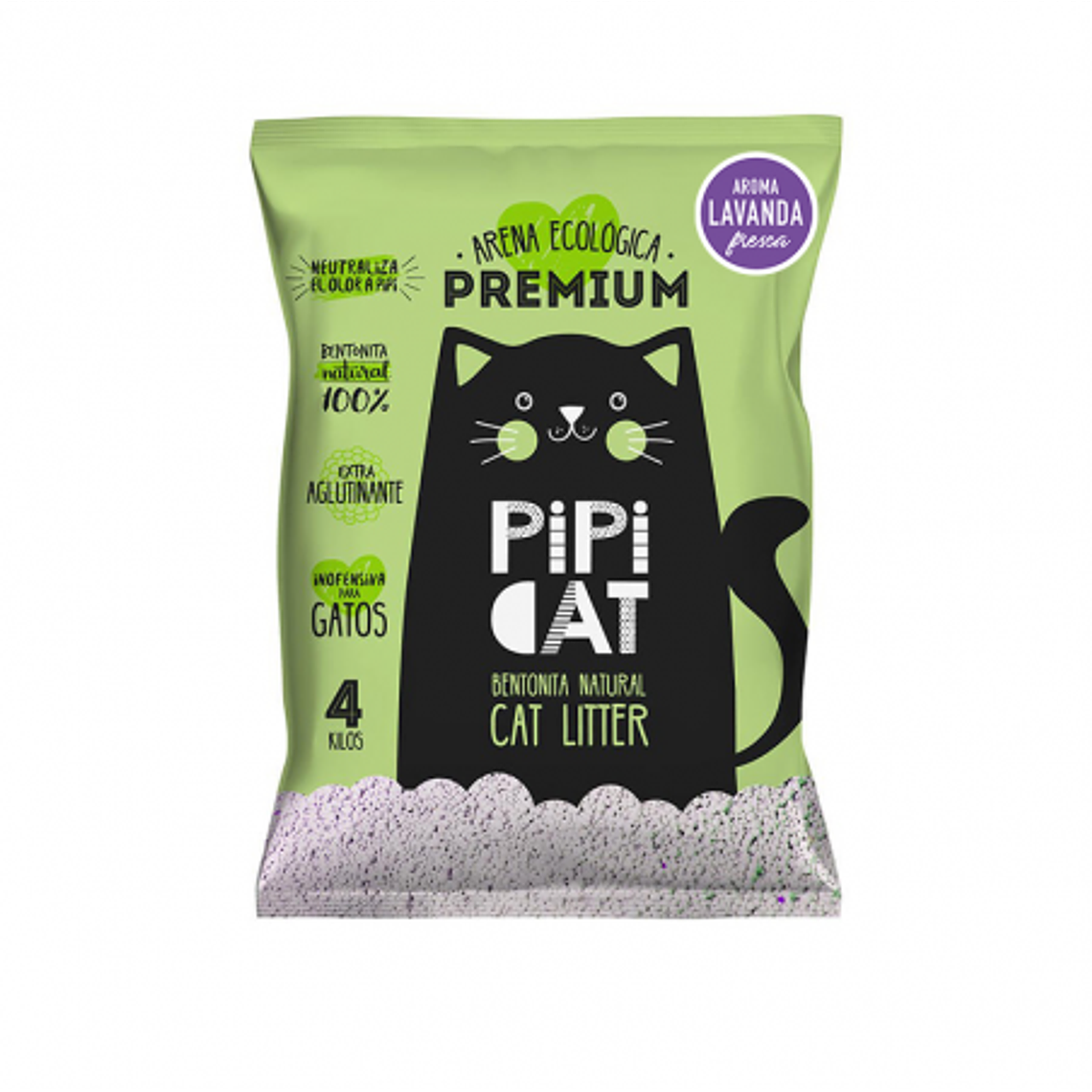 Pipicat Arena Sanitaria de Lavanda 4 Kg 1