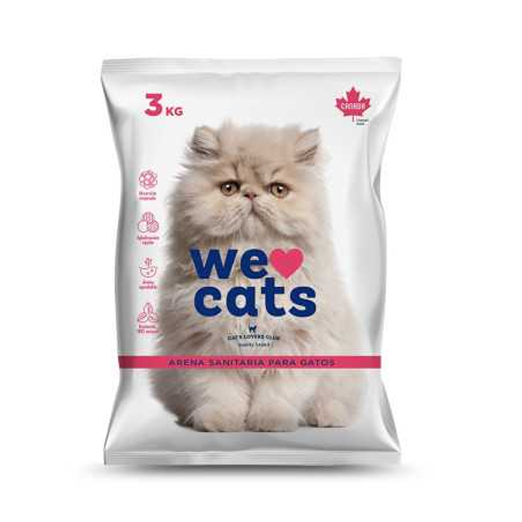 We Love Cats Arena 3 kg Neutro 1