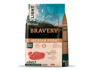 Bravery Light Iberian Pork Large/Medium Breeds 12 Kg