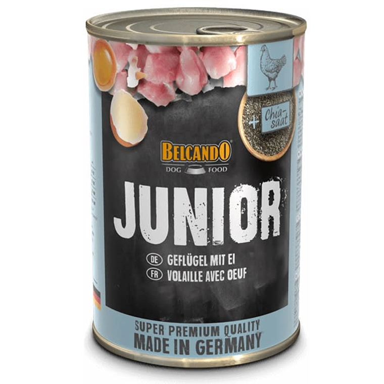 Belcando Lata Junior Ave y Huevo 400 gr 1