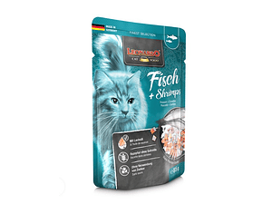 Leonardo Pouch Pescado y Camarones 85 gr