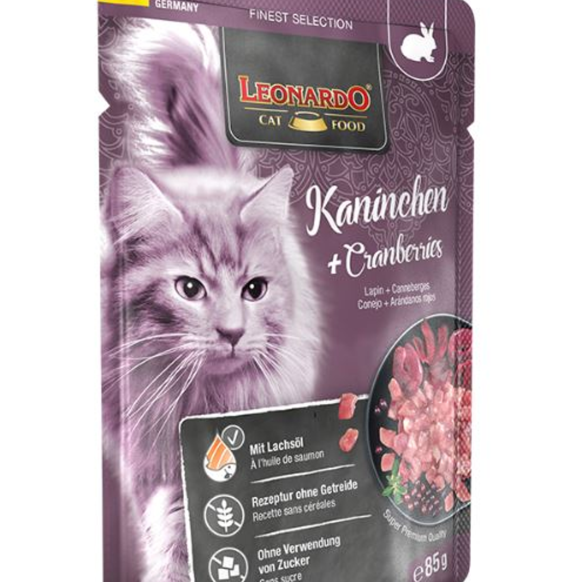 Leonardo Pouch Conejo y Arandano 85 gr 1