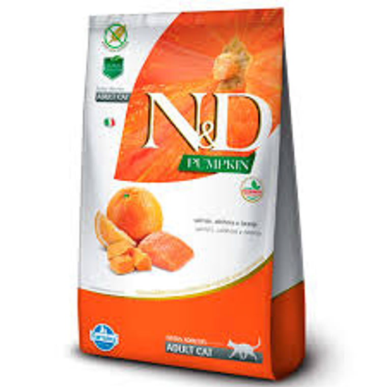 NyD Pumpkin Feline Adulto Salmon 1.5 Kg 1