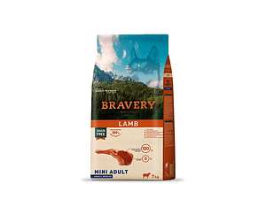 Bravery Lamb Mini Adult Small Breeds 7 Kg